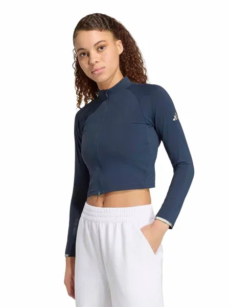 Geacă Adidas Performance albastru