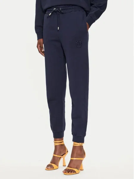 Pinko Pantaloni trening Felpa Bleumarin