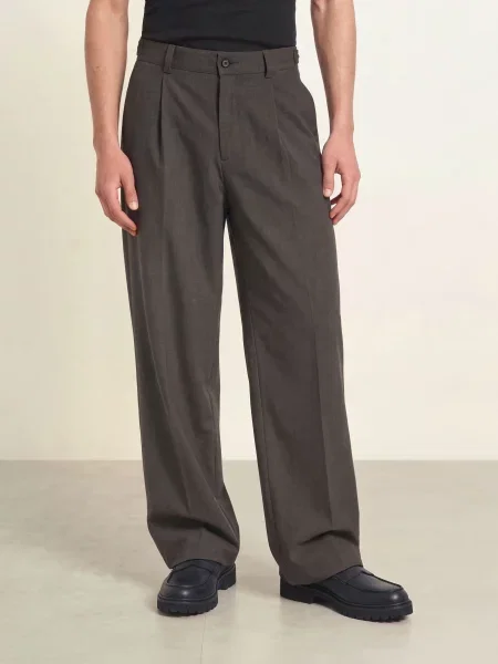 Hugo Chino Kalhoty Riko Regular Fit tmavě šedá
