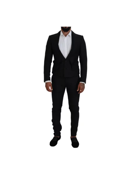Garnitur Dolce And Gabbana elegancki czarny
