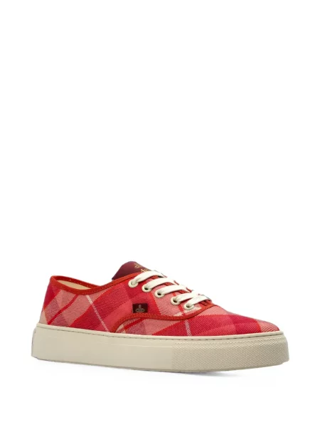Kαρό sneakers Vivienne Westwood ροζ