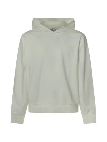 Hanorac cu glugă 04651 / A Trip In A Bag din jerseu alb