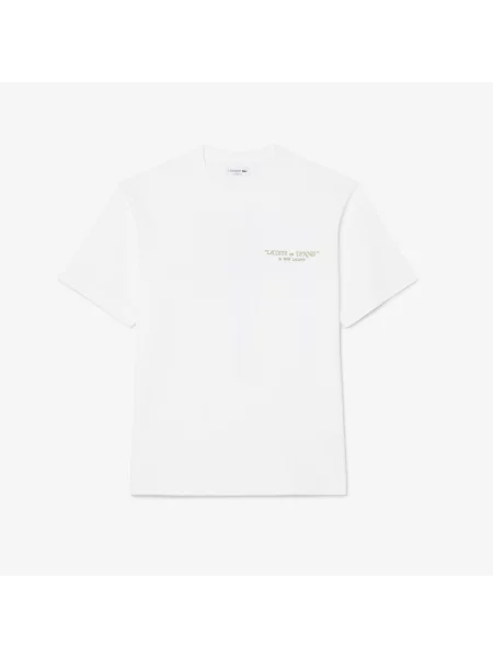 Футболка Lacoste белая