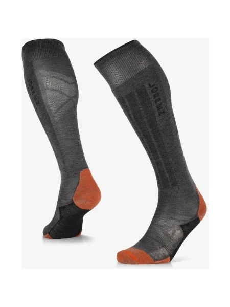 Skarpetki Lorpen MSSLM Merino Ski superlight szarozielony M szare