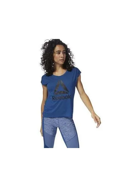 Tricou Reebok Sport albastru
