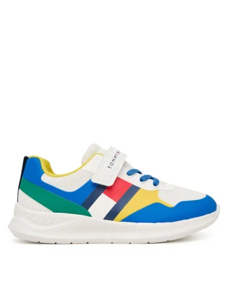Sportcipők Tommy Hilfiger Flag Low Cut Lace-Up/Velcro S Színes