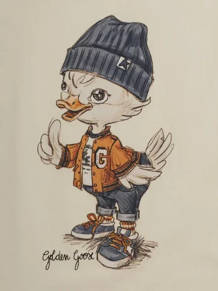 Koszulka dziecięca Golden Goose