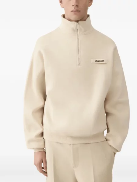 Pulover Jacquemus cu autograf