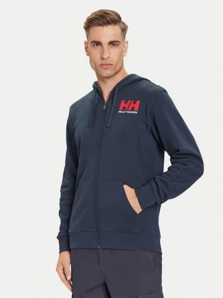 Helly Hansen Bluza HH Logo Granatowy czarna