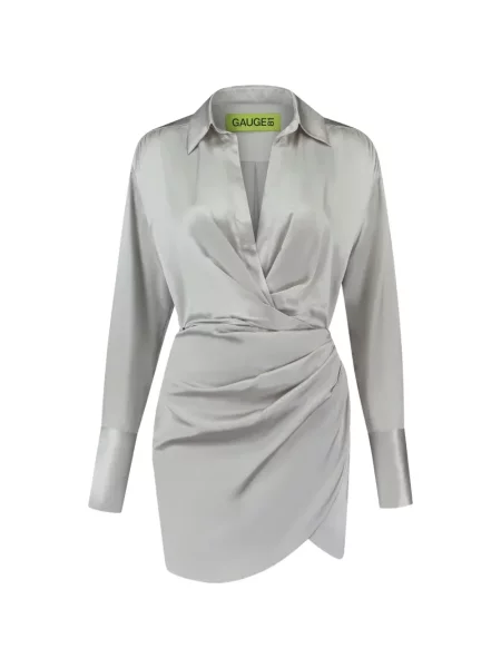Rochie mini Gauge81 gri