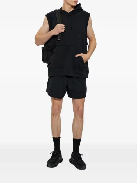 Плетено къс яке Nike кафяво