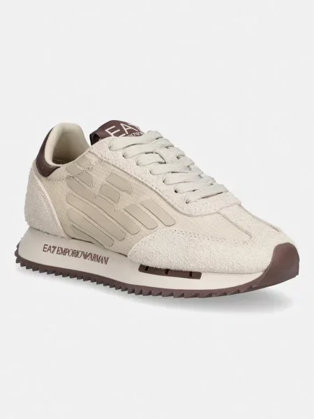Emporio Armani sneakers pentru femei bej