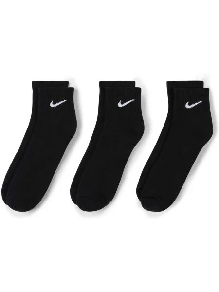 NIKE Športové ponožky EVERYDAY CUSH biela čierna