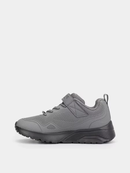 Дитячі Кросівки повсякденні Skechers Uno Lite Worlo штучна шкіра сірий