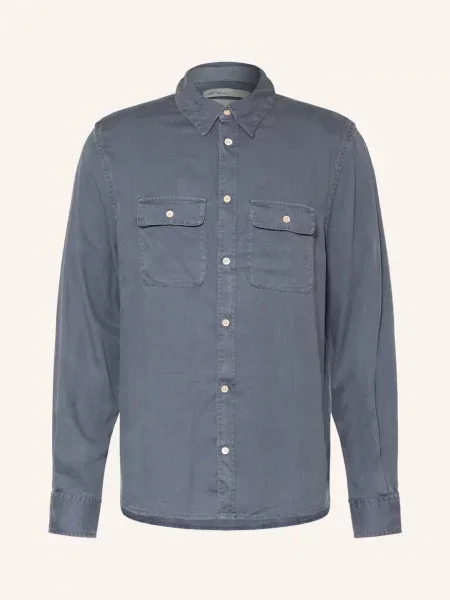 Allsaints Košile Bond Regular Fit černošedá