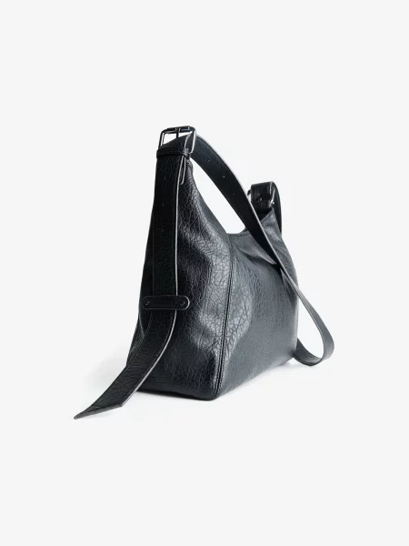 Bershka Geantă de umăr metalic gri