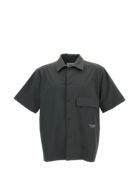 Къс риза Pas Normal Studios сиво