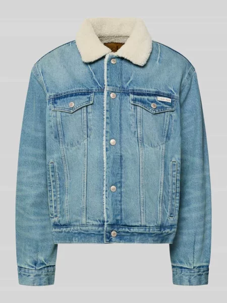 Kurtka jeansowa z listwą guzikową Calvin Klein Jeans