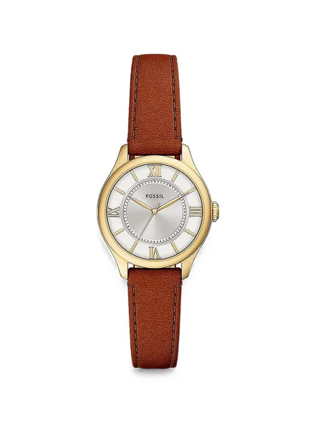 Кожаный презрамки часовник Fossil