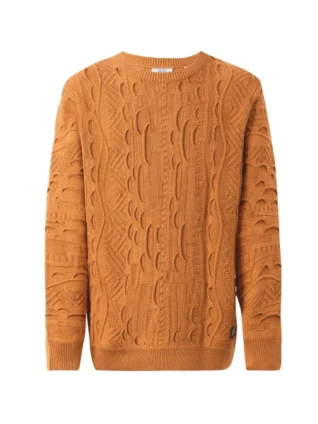 Carlo Colucci Pulover cămilă maro