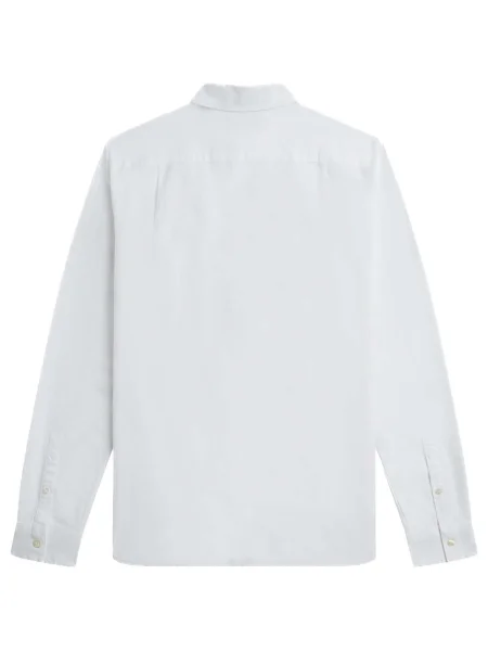 Dlhý košeľa Fred Perry keper s dlhými rukávmi béžová