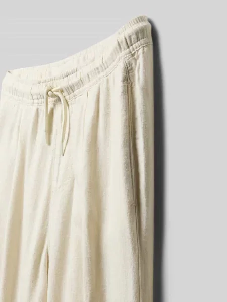 Spodnie materiałowe z mieszanki lnu z domieszką model Bill' Jack & Jones
