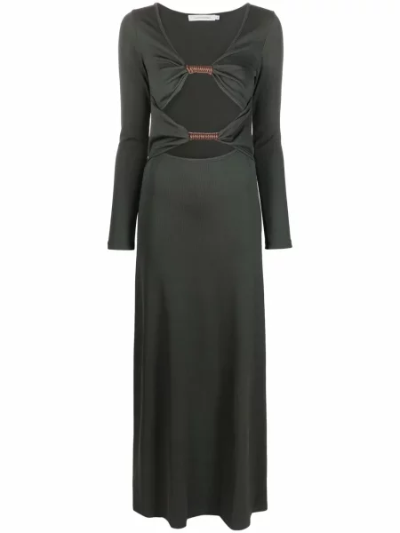 Rochie maxi Christopher Esber verde