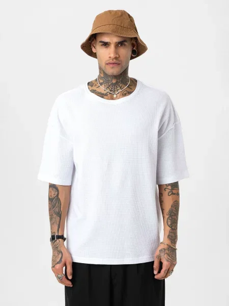 Dandalo Tricou Daan albastru deschis alb