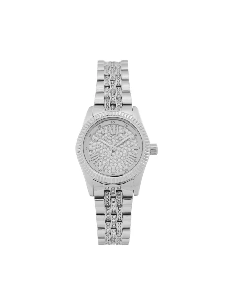 MICHAEL Michael Kors Ceas analogic LEXINGTON argintiu / transparent