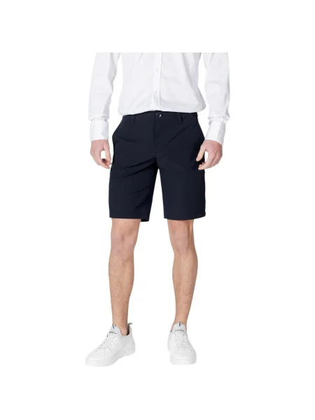 Pantaloni Eax albastru