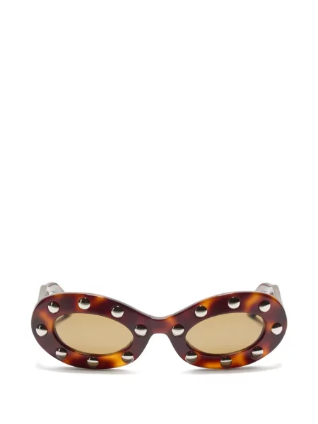 Ochelari de soare ovali Valentino Garavani Eyewear maro