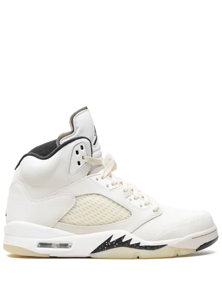 Sneakerși Jordan 5 Retro alb