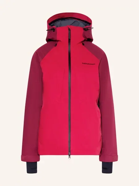 Peak Performance Kurtka Narciarska Insulated 2l W rot fuksja
