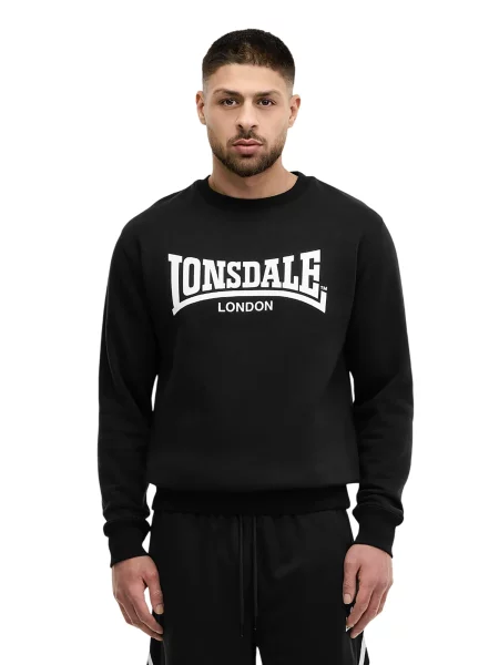 LONSDALE Mikina Welham' čierna