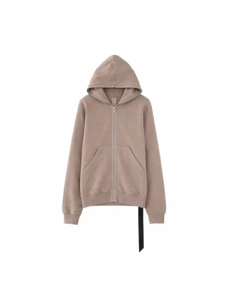 Bluza z kapturem Rick Owens beżowa