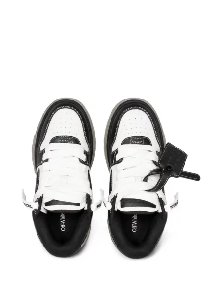 Sneakerși Off-white business alb
