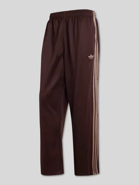 Spodnie dresowe o kroju loose fit z mieszanka bawełny z wyhaftowanym logo Adidas Originals