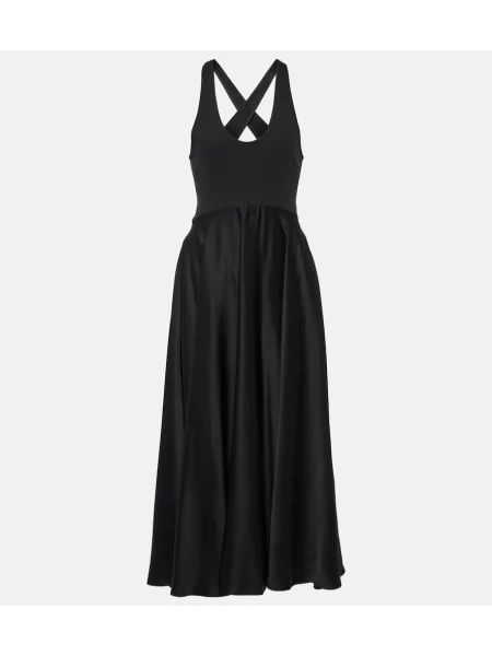 Rochie midi Alaïa până la genunchi de costum negru