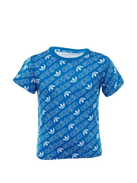 Koszulka dziecięca Adidas niebieska