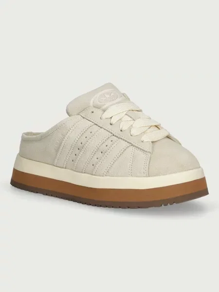 Adidas Originals Campus Winter Low sneakers dámske semišové béžová