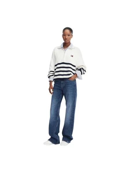 Tommy Jeans sweter biały