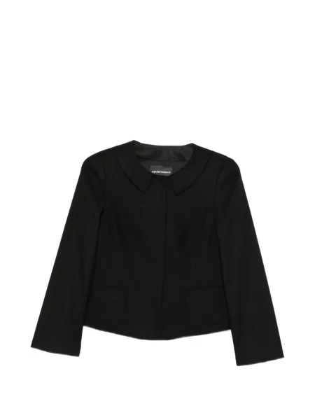 Μπουφάν Emporio Armani με φιόγκο μαύρο