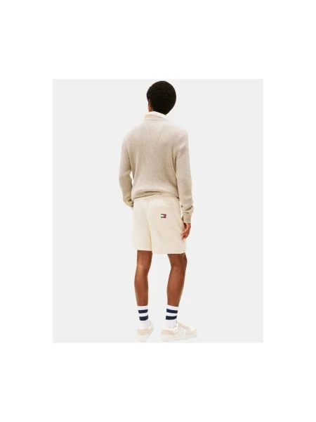 Klasické nohavice Tommy Jeans béžová