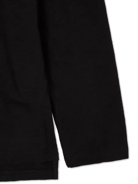 Długa koszulka Studio Tomboy kopertowa czarna