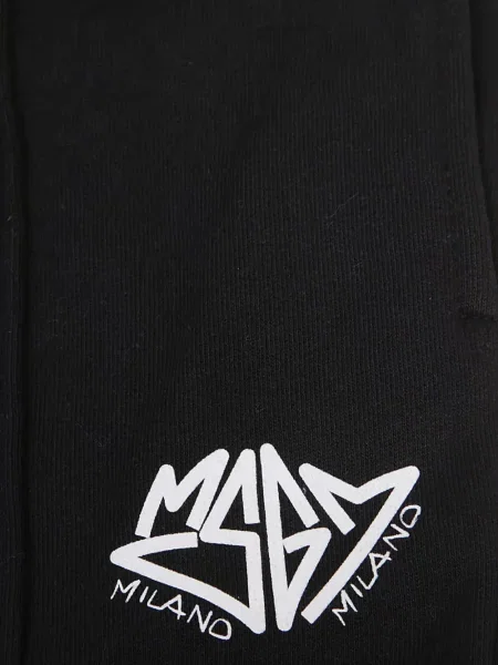 Joggery dziecięce Msgm czarne