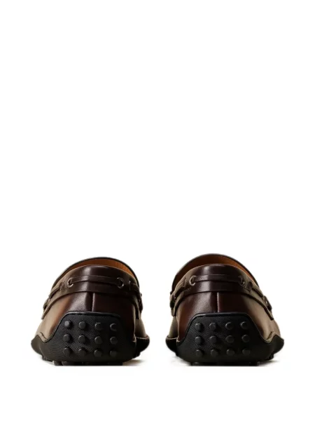 Кожени лоуфъри Car Shoe кафяво