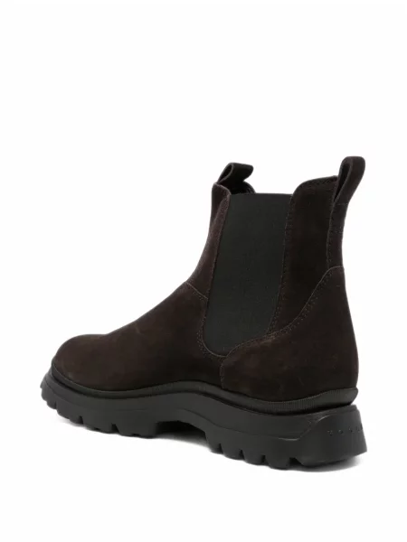 Botine chelsea Hogan din piele de căprioară maro