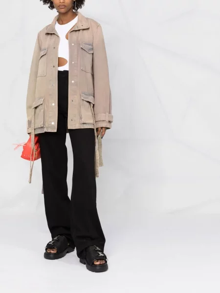 Džinsinė striukė Off-white balta