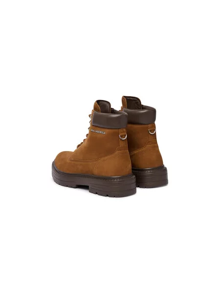 Gležnjarji KARL LAGERFELD Miles rjava