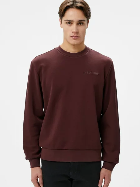 Толстовка Lacoste бордовая